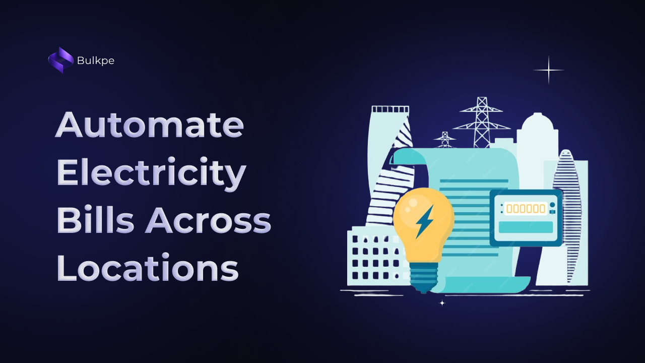 Electricity Bill Payments for Enterprises