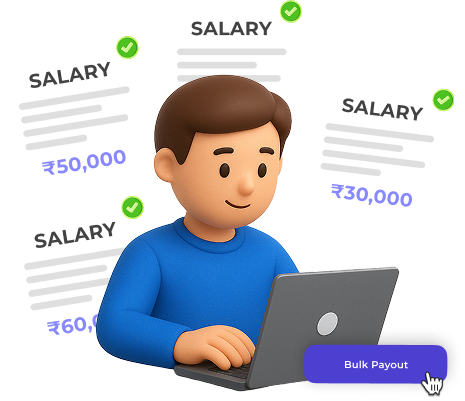 Bulk Salary in One Click