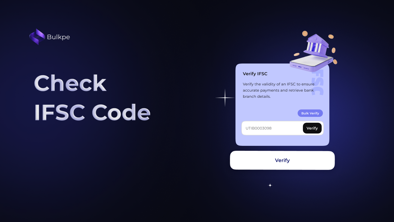 Check IFSC Code