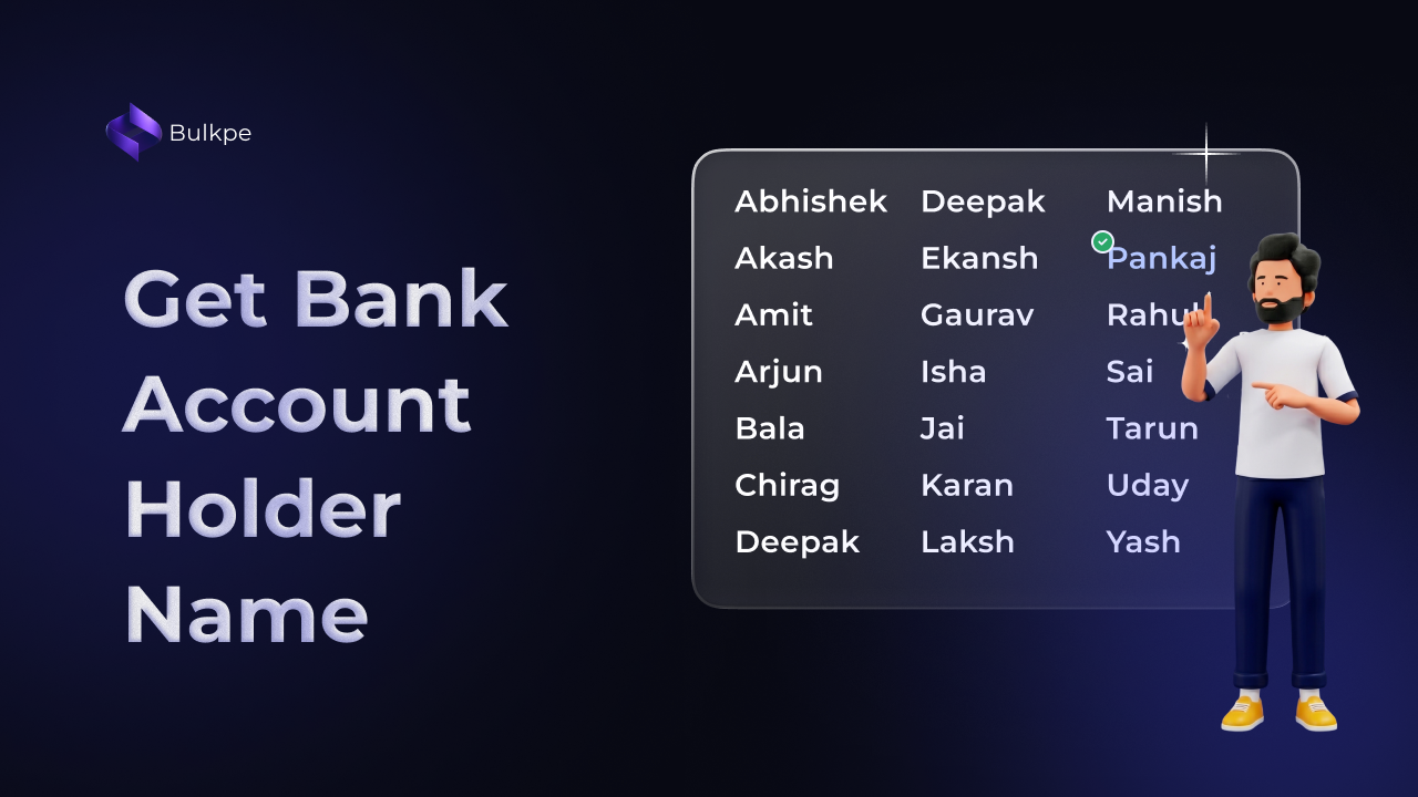 Get Bank Account Holder Name